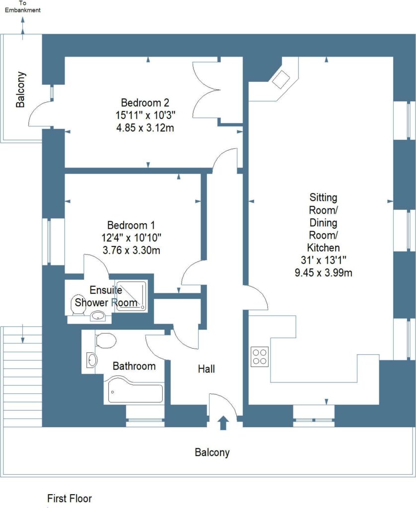 Upper Cooperage Floorplan
